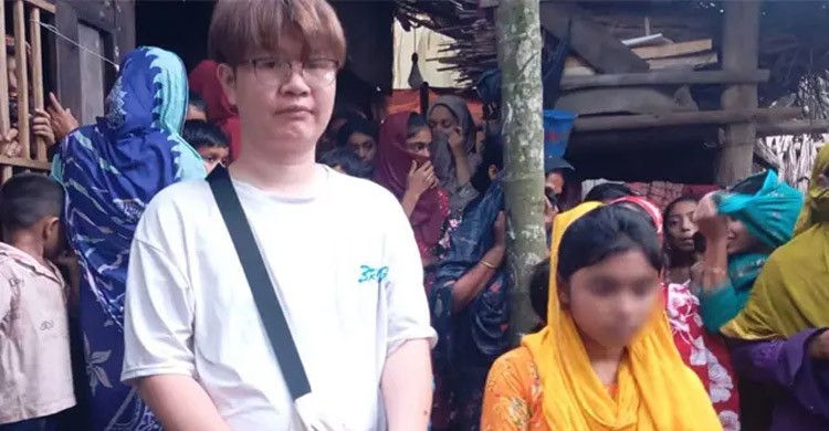 প্রেমের টানে পিরোজপুরে চীনা যুবক, বিয়ে না করেই ফিরতে হলো দেশে