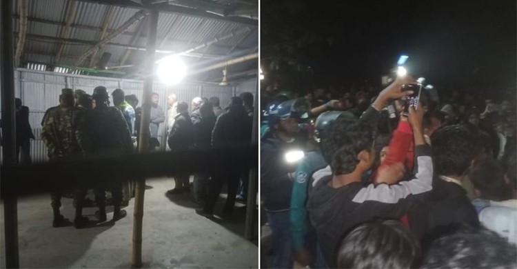 ঘুষ নেওয়ার অভিযোগে ওসি-এসআইকে কান ধরে উঠবস করালেন জনতা
