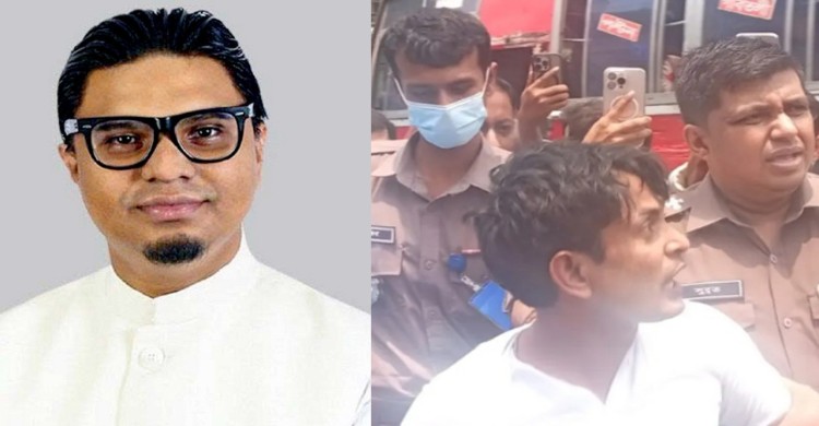 রাশেদ প্রধানের বাসার সামনে বিক্ষোভ, পিএস জনি নন্দী আটক